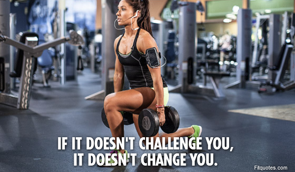  If it doesn't challenge you,
It doesn't change you.