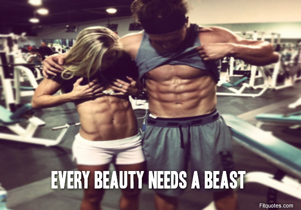  Every beauty needs a beast